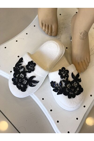 KEŞOĞLU DESİGN STORE Black Queen 5 Parça Balayı Bornozu