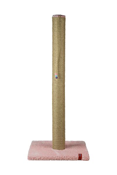 PUGALO 82cm Scratching Post - Luxury Pink Cushion Surface