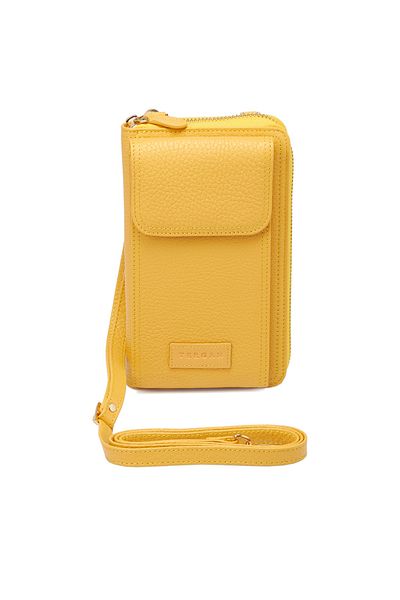 Tergan Yellow Women's Bag 05810h28