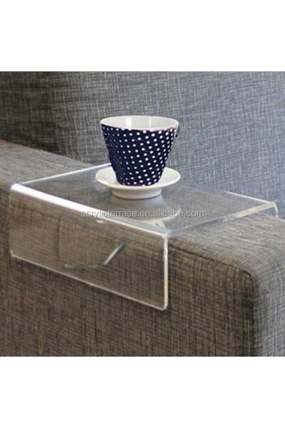 Promaster Koltuk Kanepe Kol Sehpası Pleksi Şeffaf Kol Sehpası Model 2