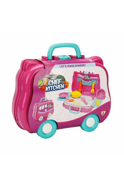 Kayyum Oyuncak 562 Bayraktar Kitchen Set with Bag''19 Pieces''