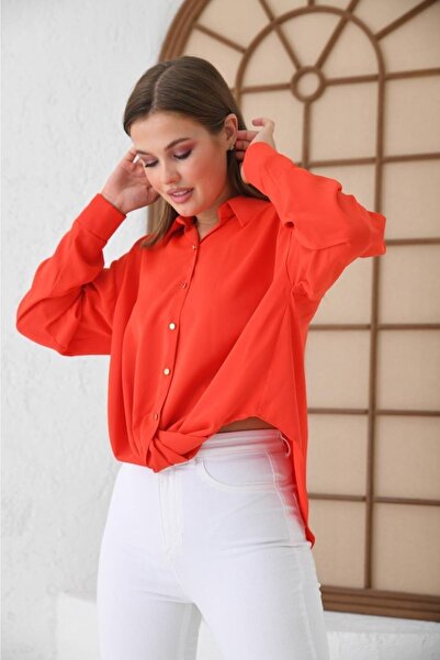 İroni Women's Blouse - Tie-Up Design