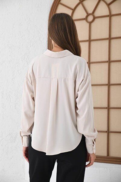 İroni Women's Blouse - Tie-Up Design