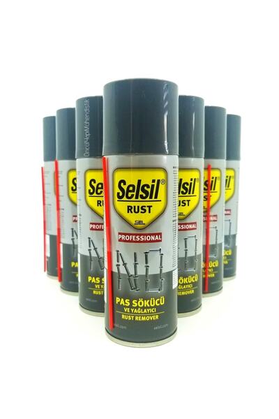Selsil Pas Sökücü Yağlayıcı Koruyucu Sprey 400 ml 24 Adet