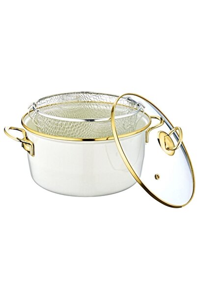 OMS PASLANMAZ 10100 Emaye Frütöz Tenceresi