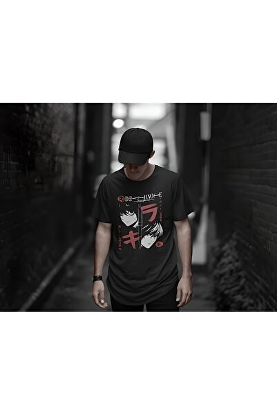 Touz Унісекс-футболка з принтом Death Note Oversize