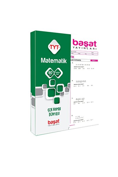 Başat Yayınları Tyt Matematik Çek Kopar Test