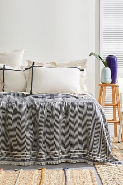 Yataş Colin Tek Kişilik Pike Takımı - Lacivert