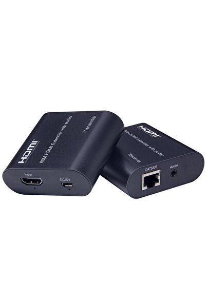Gplus Fhd6015a 60 Metre Full Hd Hdmı Extender Audio Alıcı Verici Tx Rx Ethernet Transmitter Receiver