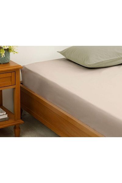Mert Ranforce Single Elastic Fabric Sheet Set 100x200 Cm
