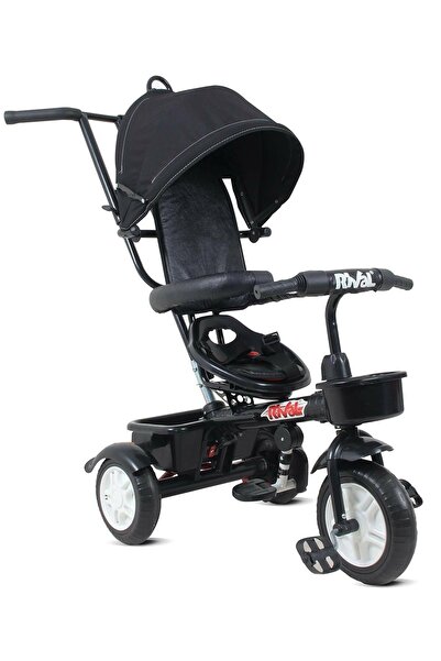 Rival Rv501 Hiper Bike Ebeveyn Kontrollü 3 Tekerlekli Çocuk Bisikleti Siyah
