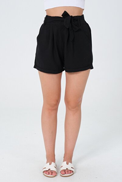 Stylish Keten Şort