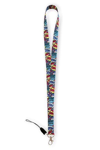 Happy Bear Omg حزام الهاتف الحبل الرقبة