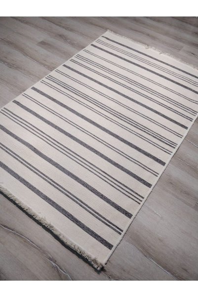 Eko Halı Mondo Kilim Md02 Silver Çift Taraflı Kilim 120x180 Cm