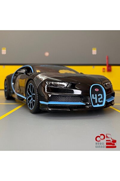 Burago Bugatti Chiron 1/18 Ölçek *c&c Model Garage* Diecast Metal Model Araba