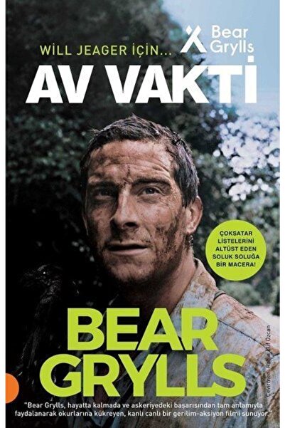 Timaş Yayınları Av Vakti Bear Grylls Kitabı 384 Sayfa Portakal Kitap