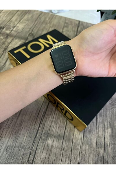 ÇENÇEN Unisex Çelik Dijital Led Ekran Klips Kordon Dijital Yeni Model