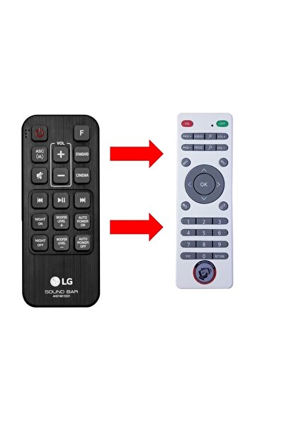 LG Sj3 / Sj4 / Akb74815331 / Akb74815376 Hifi Ses Sistemi Kumandası