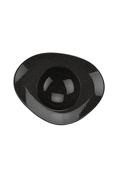 Kütahya Porselen Galaxy 29 Cm.spagetti Tabağı Mıx Granül Antrasit 1 Adet