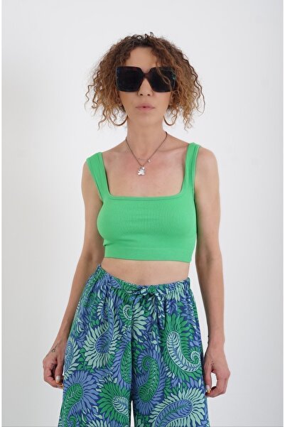 Zelish My Sister Зелений топ на бретельках