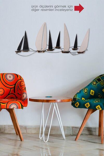 Doreline Dekorenzo Boat Metal Duvar Tablosu, Ev Ofis Duvar Panosu