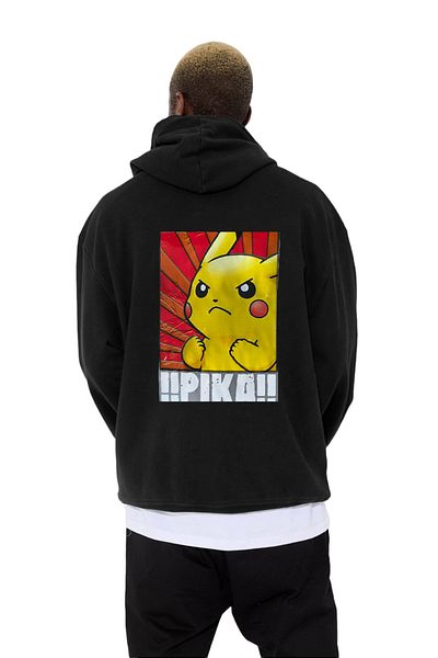 BENROMA Φούτερ με στάμπα με κουκούλα