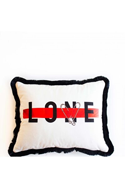 Adawall Lone Velvet Pillow Throw Pillow
