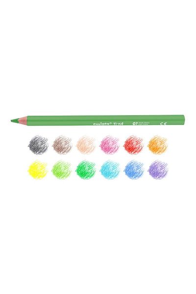 CARIOCA Tita Maxi Set of 12 Dry Crayons