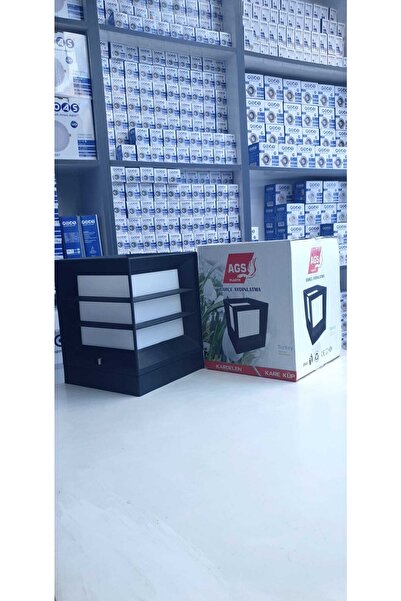 AGS Bahçe Izgaralı Kare Küp