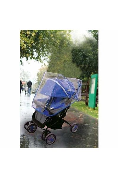 EVOSED Baby Stroller Rain Cover - Blue