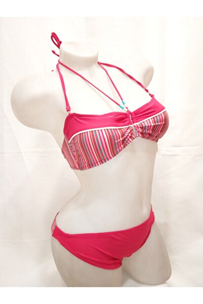 MasmaviMilla Bikini roșu fără bretele pentru femei