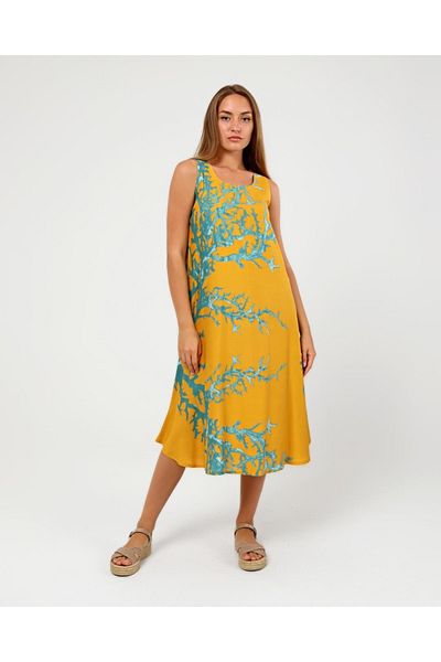 LİKAPA Rochie - Galben - Esențiale