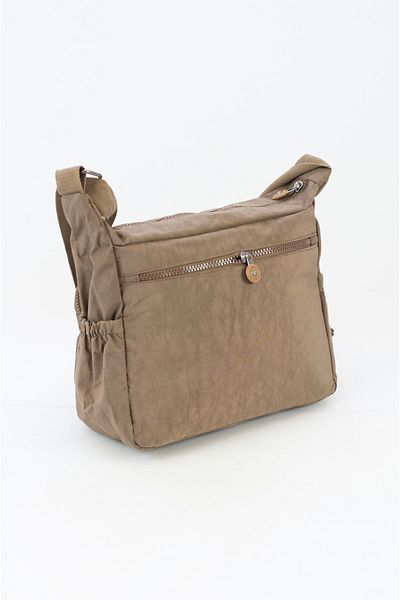 İMAKS Crinkle / Clinkir țesătură impermeabilă cu mai multe compartimente pentru braț și umăr Messenger Bag Mink 5835