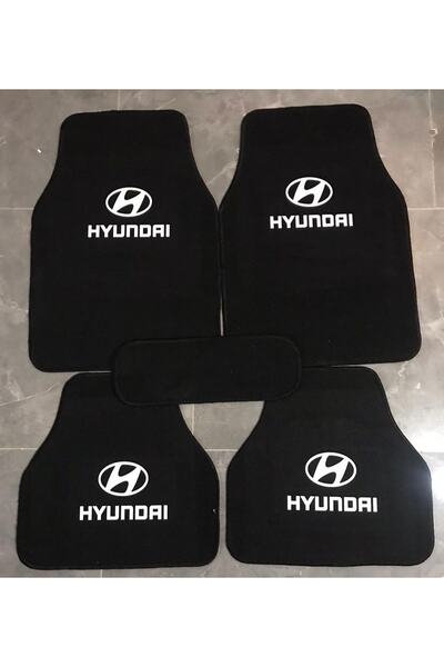 Hyundai I30 Logolu Siyah Halıfleks Paspas Seti