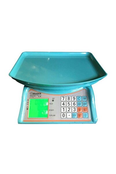 Genel Markalar Brader 40 Kg Elektronik Dijital Hesaplamalı Terazi