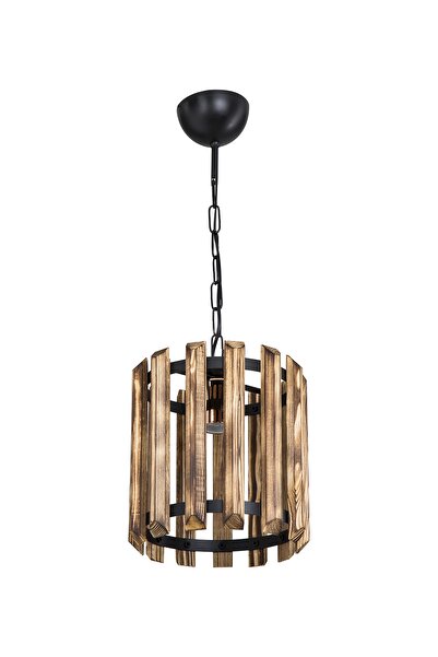 Gloria Legno Single Chandelier
