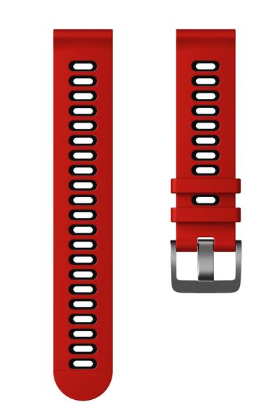 NovStrap Haylou Rt Ls05s Compatible Band Strap (22mm) Sportive Perforated Sports Silicone Band