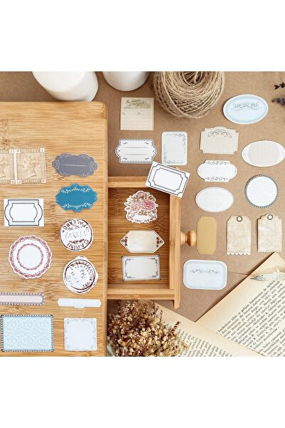 Hume Craft Etiket Temalı Sticker Seti Bullet Journal Sticker / Defter / Ajand...