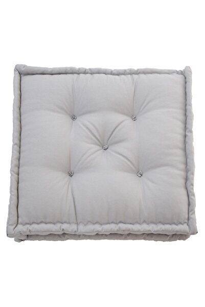Aida Concept Fransız Yer Minderi 60x60 Puf Gri