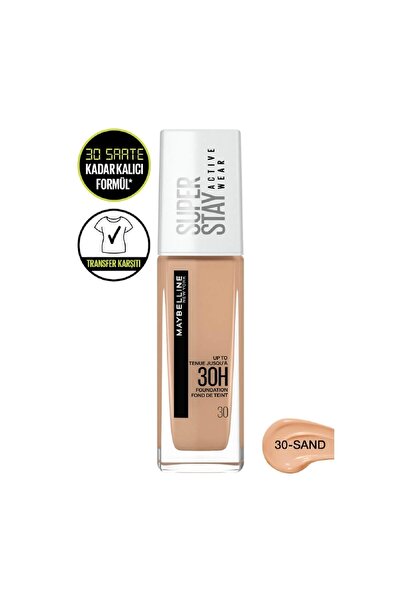 Maybelline Super Stay 24h Fondöten 30 Sand