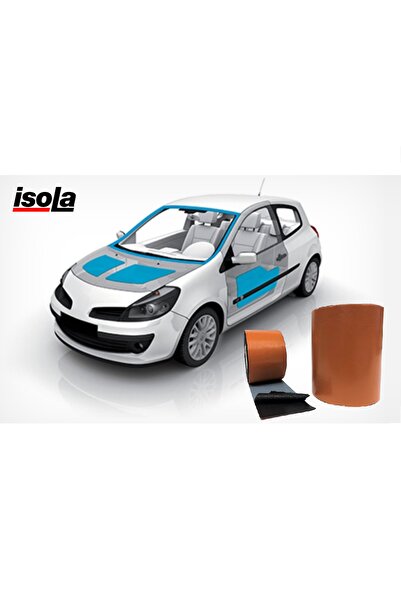 İsola 10cm x 10m kendinden yapışkan butil folyolu oto araç araba titreşim ses...