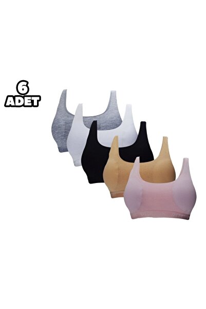 VaryaMoll Dondeza 5017 Set de 6 bustiere pentru femei, cu bretele groase, cu ...