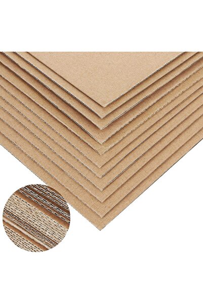 EMPA 100x120cm 20adet 3mm Oluklu Mukavva Karton Maket Kartonu - Ödev Kartonu - Tuval Kartonu