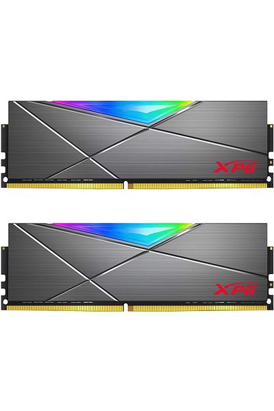 XPG Spectrix D50 16gb (8x2) Rgb Ddr4 3600mhz Cl18 1.35v Ax4u36008g18ı-dt50 Dual Kit Ram