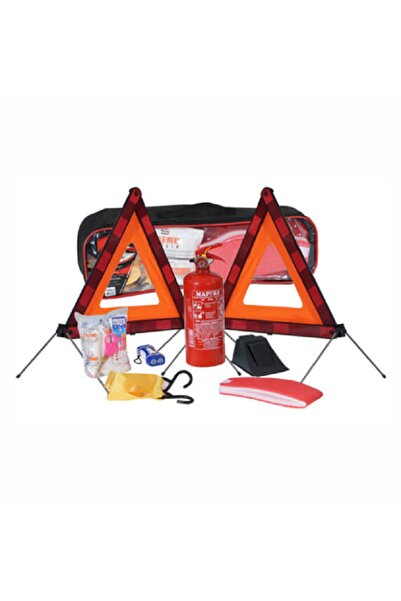 ERT 5 Li Ürün Seti -> Lüx Trafik Seti+ Kriko + Hava Kompresörü+ Bijon Anahtar...