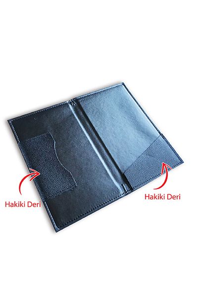 ViP GiFT Account Holder Bill Container Vegan Leather Faux Leather 12 X 20 CmBlack