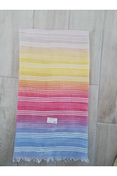 19V69 ITALIA Dokuma Ithal Cotton Seri Şal Askısı Ve Hediyelik Seti Ile Birlik...