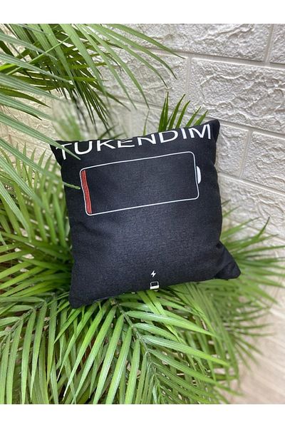 by ballı biocotton Humorous Cute Gift Tiny Throw Pillow 28x28 Digital Printing