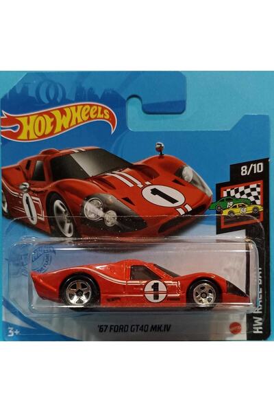 HOT WHEELS Tekli Arabalar '67 Ford Gt40 Mk.ıv Kırmızı