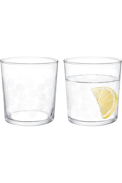 Madame Coco Pierretta Cherry Bloom Set of 4 Water Glasses - 380 ml Medium